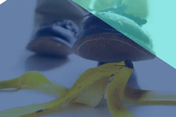 Demostrar la culpa en resbalones y caída