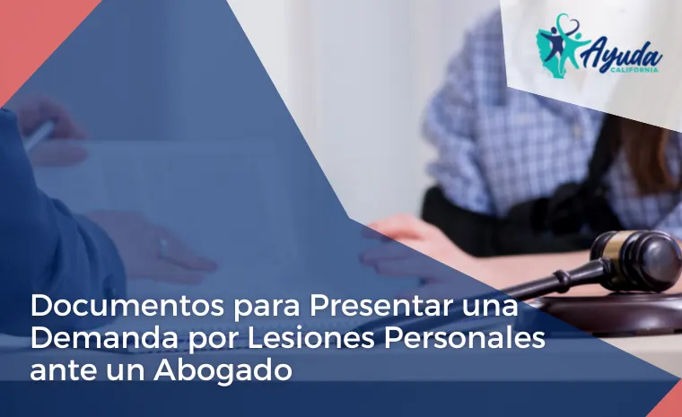 presentar un reclamo por lesiones personales