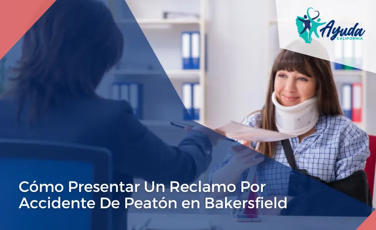 reclamo por accidente de peatón en Bakersfield