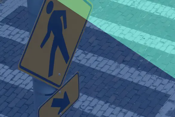 pedestrian right of way laws California