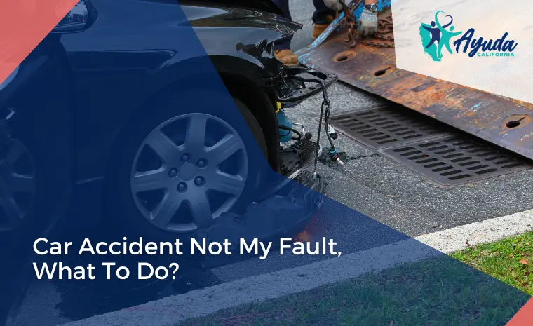 car accident not my fault what to do
