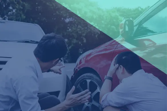 in california, what is the most common reason for car crashes where someone is injured