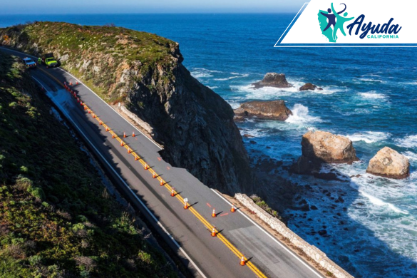 Collapse on Highway 1