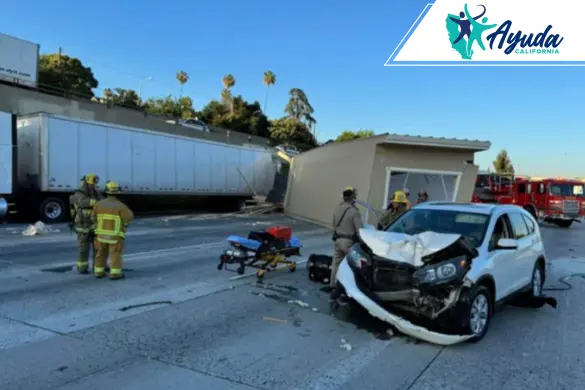 Accidente de Camión en la Autopista 210