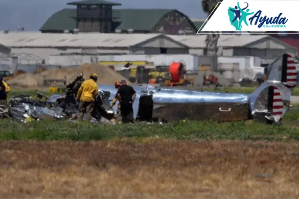 plane crash in California